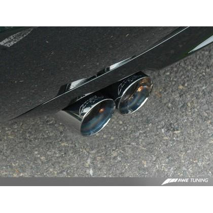 AWE Tuning Audi B7 S4 Touring Edition Exhaust - Diamond Black Tips