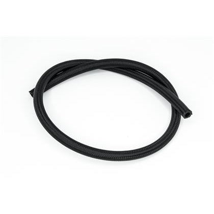DeatschWerks 6AN Black Nylon Braided CPE Hose 3 Feet