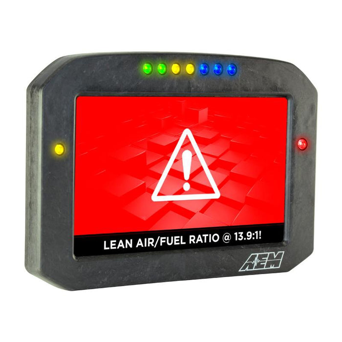 AEM CD-7F Carbon Flat Panel Non-Logging/ Non-GPS Display