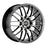Enkei EKM3 17x7 5x114.3 45mm Offset 72.6 Bore Diameter Hyper Silver Wheel