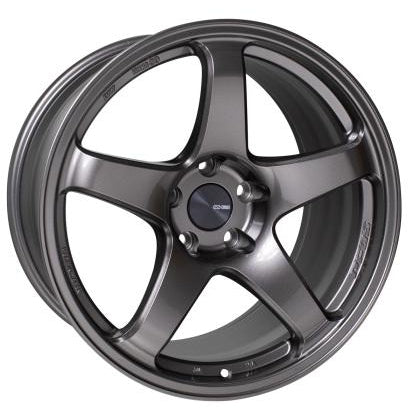 Enkei PF05 19x8 5x114.3 45mm Offset 75mm Bore Dark Silver Wheel