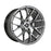 Enkei Raijin 19x8.5 38mm Offset 5x120 Bolt Pattern 72.6 Hub Bore Hyper Silver Wheel
