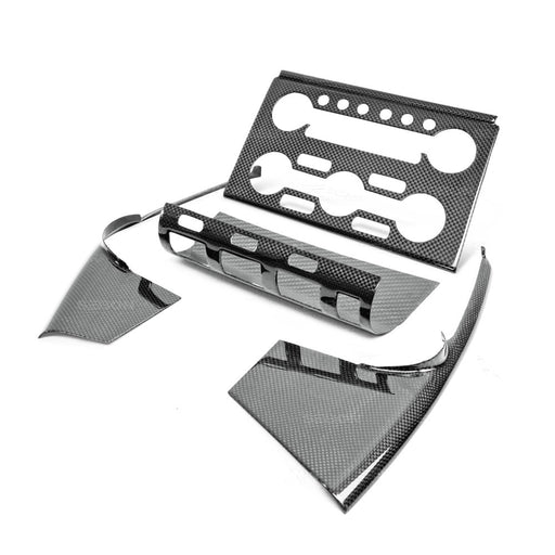 Seibon Carbon Fiber Interior Center Control Trim Set For 2009-2016 Nissan GT-R - 4 pcs