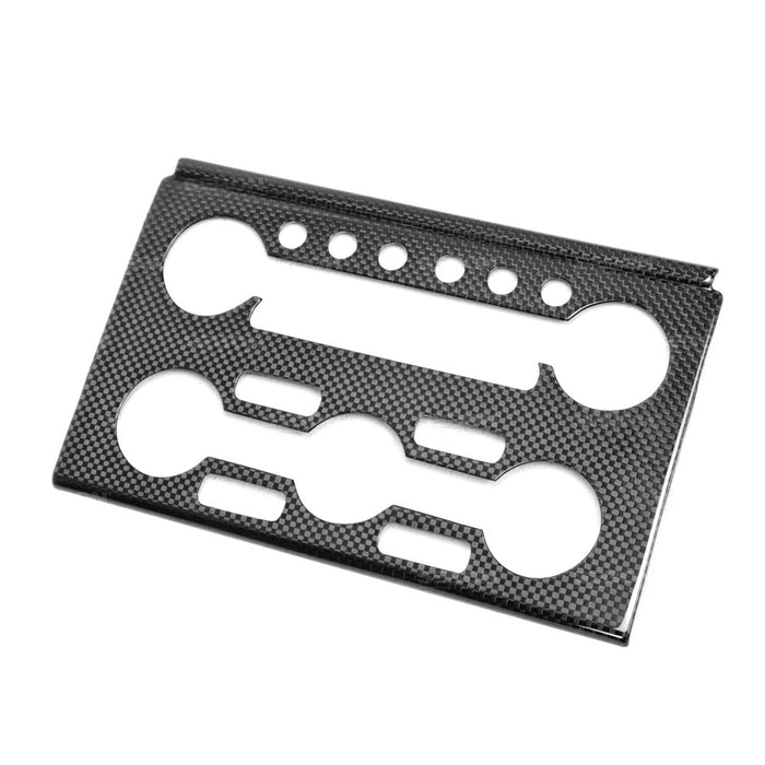 Seibon Carbon Fiber Interior Center Control Trim Set For 2009-2016 Nissan GT-R - 4 pcs