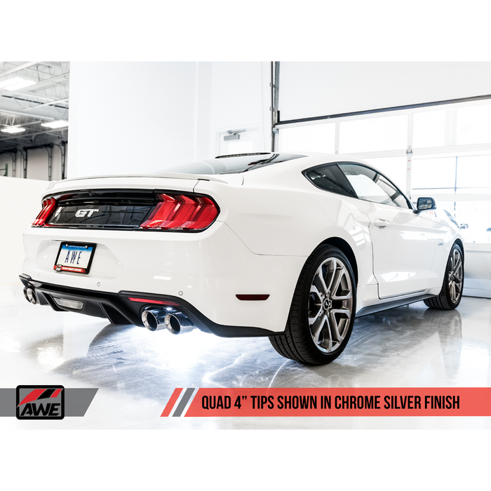 AWE Tuning Exhaust Suite For The 2018+ Ford S550 Mustang GT