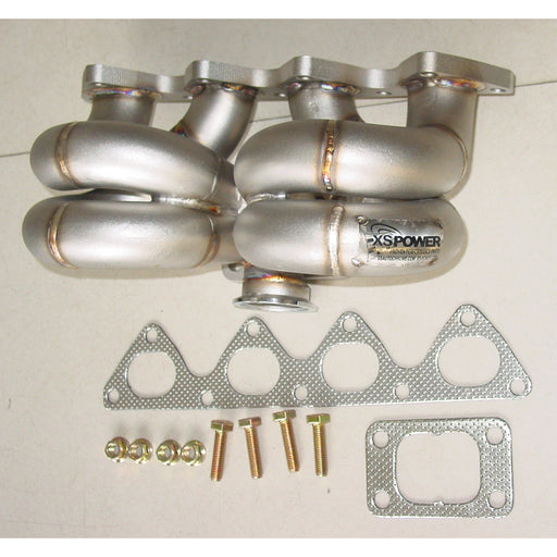 XS Power Thick Wall Stainless T3 Turbo Manifold - B Series-Turbo Manifolds-Speed Science
