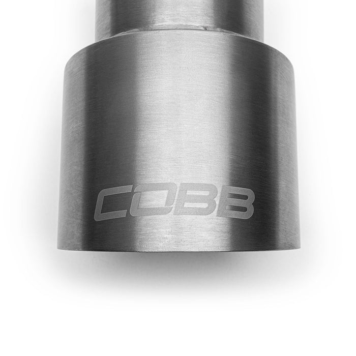 COBB Subaru Brushed Titanium Tip Kit - WRX 2011-14, STI 2011-21