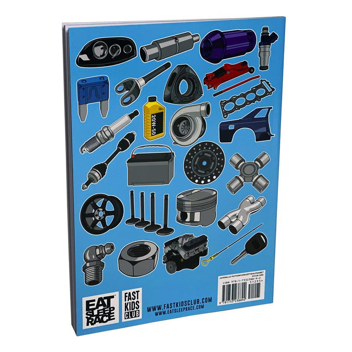 Fast Kids Club - ABC's For Future Race Car Drivers Colouring Book!