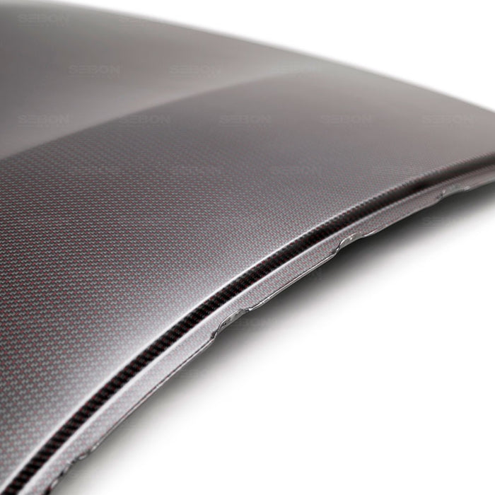 Seibon Red Dry Carbon Roof Replacement For 2020-2021 Toyota GR Supra