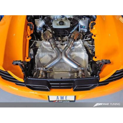 AWE Tuning McLaren MP4-12C Performance Exhaust - Black Tips