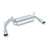 Borla 07-11 Jeep Wrangler 3.8L V6 2/4 wheel Drive 2/4 Door Exhaust (Rear Section Only)