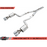 AWE Tuning 2015+ Dodge Challenger 6.4L/6.2L SC Resonated Touring Edition Exhaust - Quad Silver Tips