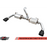 AWE Tuning 2018+ Jeep Wrangler JL/JLU Tread Edition Axle-Back Dual Exhaust - Diamond Black Tips