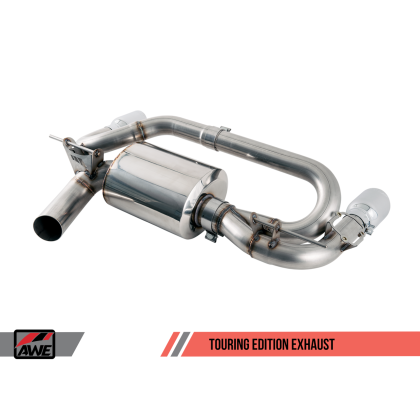 AWE Tuning BMW F22 M235i / M240i Touring Edition Axle-Back Exhaust - Diamond Black Tips (90mm)