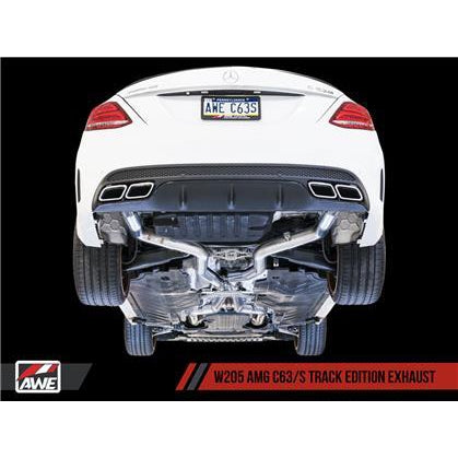 AWE Tuning Mercedes-Benz W205 AMG C63/S Coupe Track Edition Exhaust System (no tips)