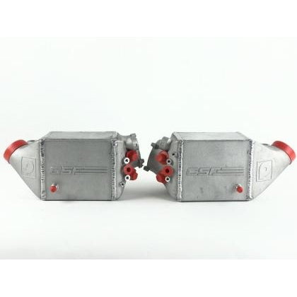 CSF 12-16 BMW M5 (F10) / 12-18 BMW M6 (F06/F12/F13) Twin Charge-Air-Cooler Set - Raw Finish