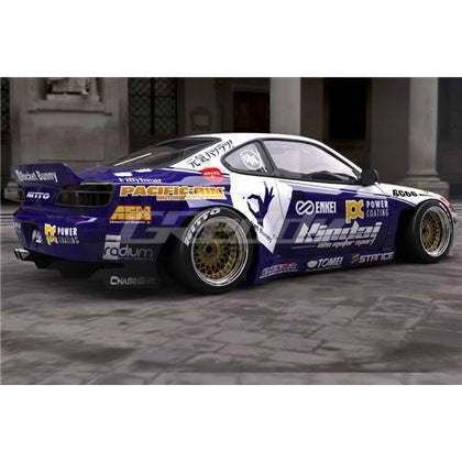 GReddy 1999-2002 Nissan Silvia Full Rocket Bunny S15 Pandem Aero Kit