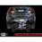 AWE Tuning BMW F3X 28i / 30i Touring Edition Axle-Back Exhaust Single Side - 80mm Silver Tips