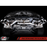 AWE Tuning 2020 Chevrolet Corvette (C8) Track Edition Exhaust - Quad Chrome Silver Tips