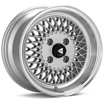 Enkei92 Classic Line 15x8 25mm Offset 4x100 Bolt Pattern Silver Wheel
