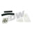 DeatschWerks 340lph DW300C Compact Fuel Pump w/ 99-04 Ford Lightning Set Up Kit (w/o Mounting Clips)