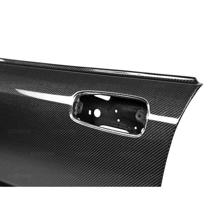 Seibon OEM-Style Carbon Fiber Doors For 2002-2007 Subaru Impreza / Wrx / Sti - Front*