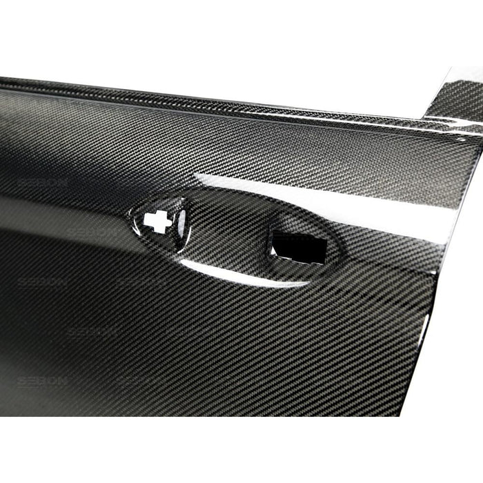 Seibon Carbon Fiber Doors For 2011-2017 3-Door Hatchback Ford Fiesta*