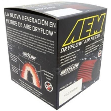 AEM DryFlow Air Filter Air Filter Assy 3in X 5in Dryflow