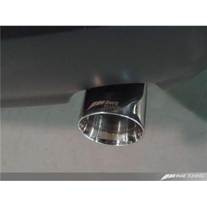AWE Tuning Audi B6 A4 3.0L Touring Edition Exhaust - Polished Silver Tips