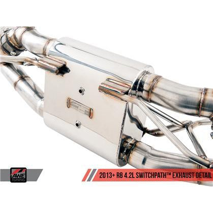 AWE Tuning Audi R8 4.2L Spyder SwitchPath Exhaust (2014+)