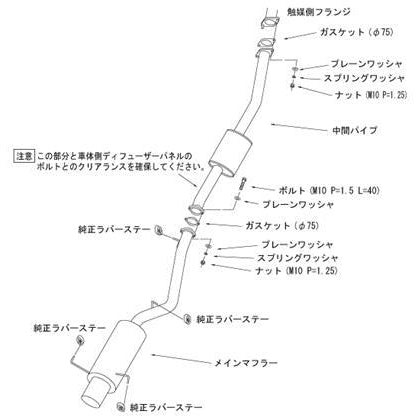 HKS Silent Hi-Power Skyline GT-R GF-BNR34