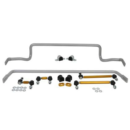 Whiteline 08-17 Mitsubishi Lancer Front & Rear Sway Bar Kit
