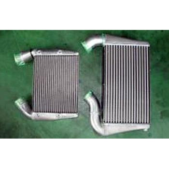 HKS 09 Nissan GTR R35 2 Core FMIC includes Carbon Air Duct and Full Piping Kits