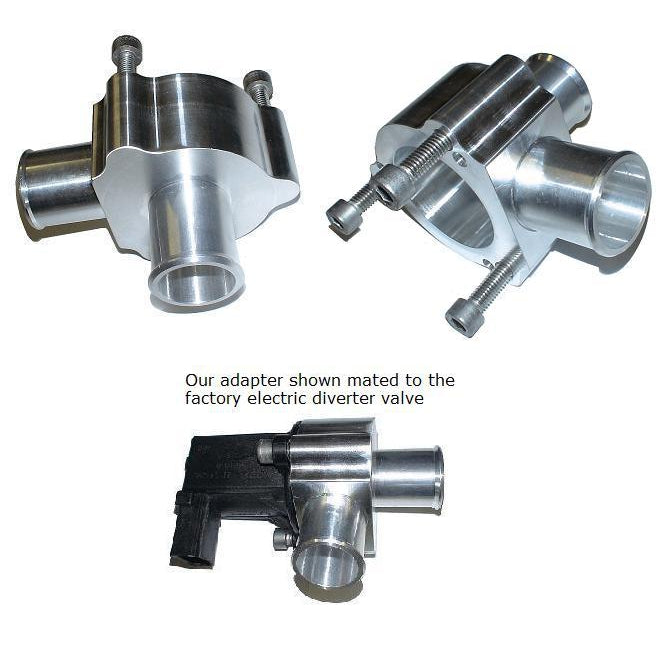 ATP Turbo Relocation Adapter for stock (electric) diverter Valve 2.0T FSI/TSI
