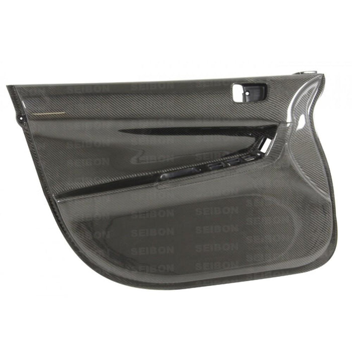 Seibon Carbon Fiber Front Door Panels For 2008-2013 Mitsubishi Lancer Evo X