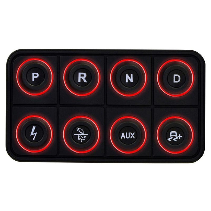 AEM 8-Button Can Keypad, Programmable Backlighting