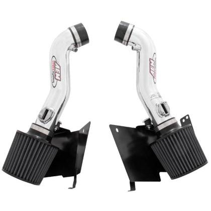 AEM 07 350z Polished Dual Inlet Cold Air Intakes w/ Heat Sheilds