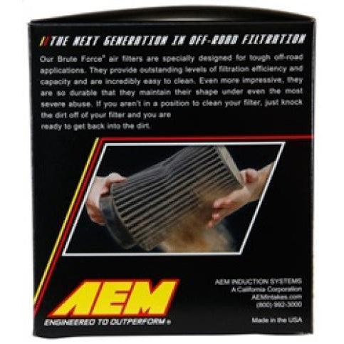 AEM 2.75 inch x 5 inch DryFlow Air Filter