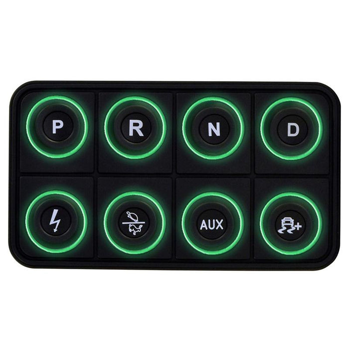 AEM 8-Button Can Keypad, Programmable Backlighting
