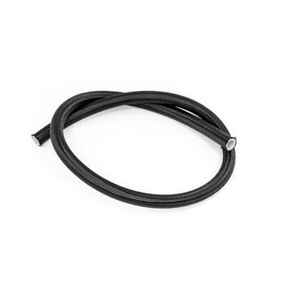 DeatschWerks 8AN Black Nylon Braided PTFE Hose 3 Feet