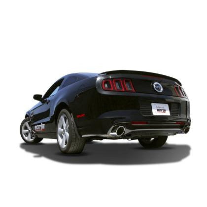 Borla 13-14 Mustang GT/Boss 302 5.0L V8 RWD Single Split Rr Exit Touring Exhaust Rear Section Only
