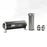 DeatschWerks Stainless Steel 10AN 5 Micron Universal Inline Fuel Filter Housing Kit (160mm)
