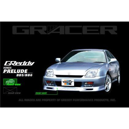 GReddy 97-01 Honda Prelude Urethane Front Lip Spoiler