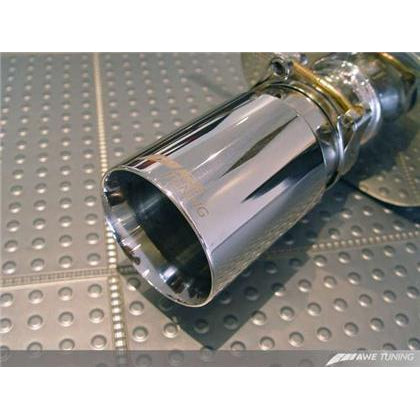 AWE Tuning Audi B6 A4 3.0L Touring Edition Exhaust - Polished Silver Tips