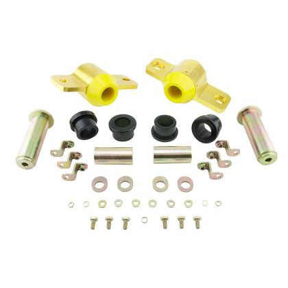 Whiteline 05-10 Mustang (Inc GT/Shelby GT500) C/A Lwr Inner Ft & Rr Bushing (Anti Dive/Caster Corr)