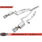 AWE Tuning 2015+ Dodge Challenger 6.4L/6.2L SC Resonated Touring Edition Exhaust - Quad Silver Tips