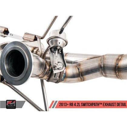 AWE Tuning Audi R8 4.2L Spyder SwitchPath Exhaust (2014+)