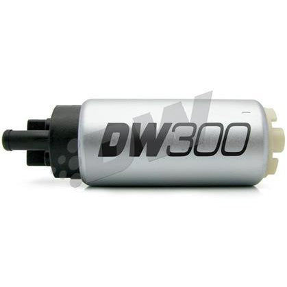 DeatschWerks 340lph DW300C Compact Fuel Pump w/ Universal Install Kit (w/o Mounting Clips)