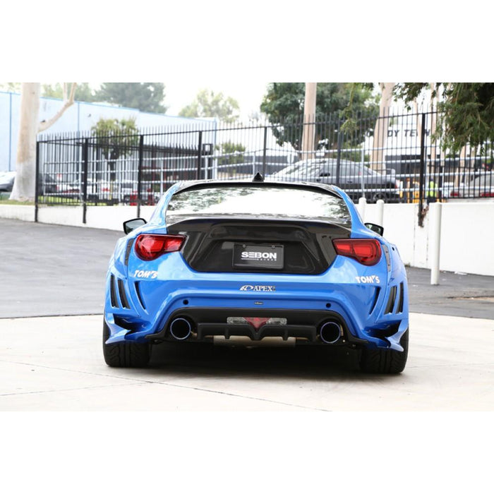 Seibon C-Style Carbon Fiber Trunk Lid For 2013-2020 Scion Frs / Toyota 86 / Subaru Brz