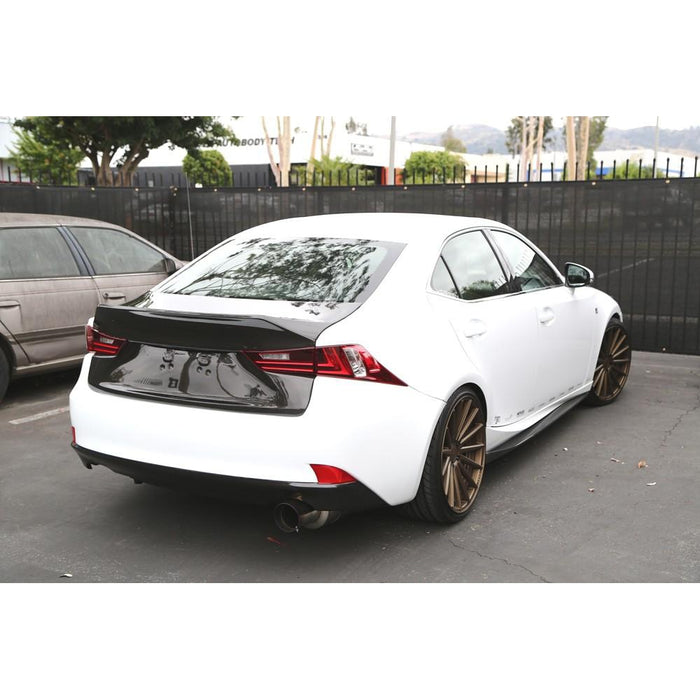Seibon OEM-Style Carbon Fiber Rear LIP For 2014-2016 Lexus Is
